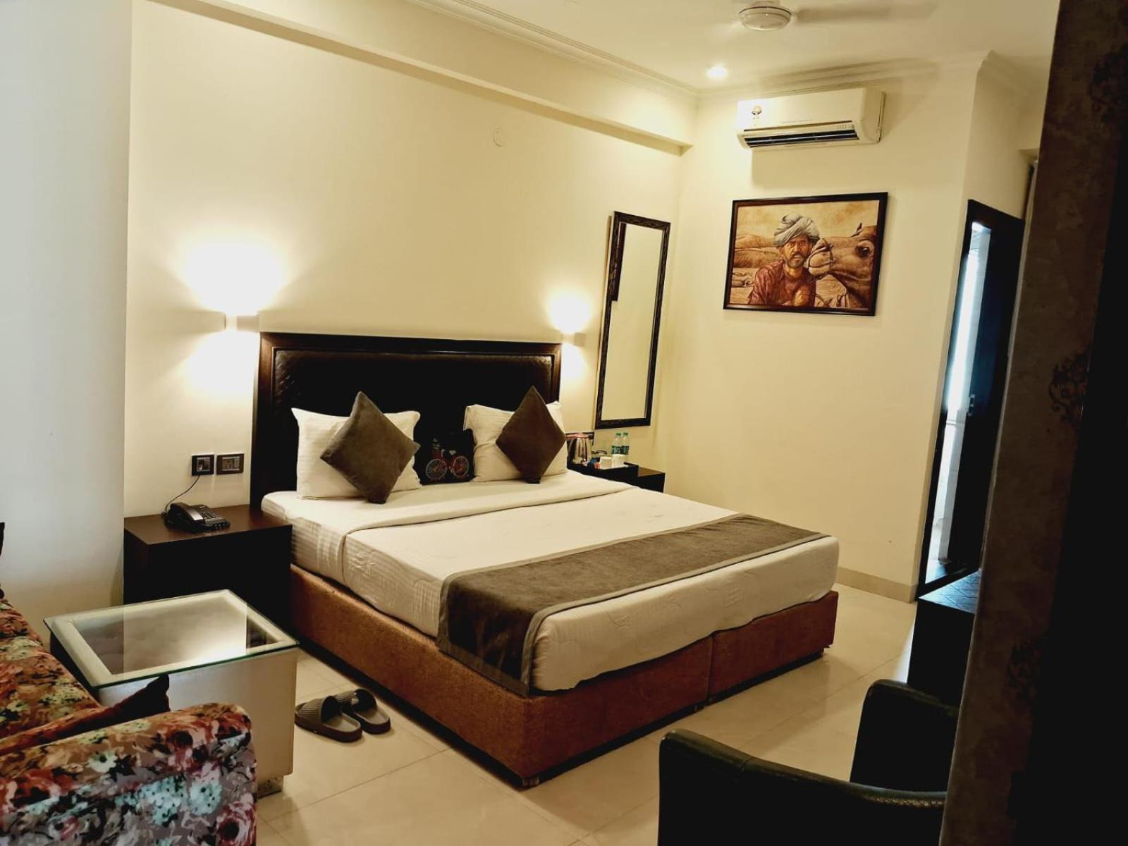 Hotel Anand Bhawan Nueva Delhi Exterior foto